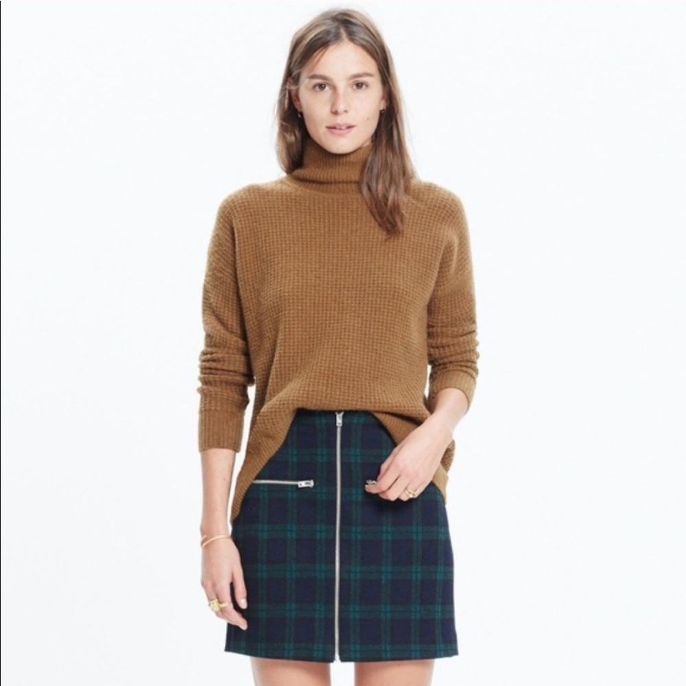 Madewell Waffle Stitch Turtleneck S